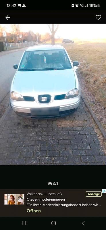 Gebraucht Seat Arosa 56 PS (41 kW) 2004 Silber Kleinwagen