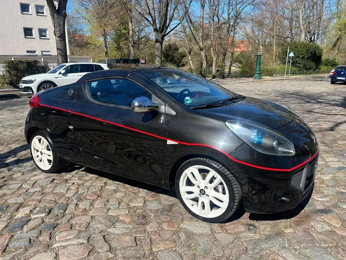 Gebraucht Renault Wind 101 PS (74 kW) 2011 Schwarz Cabrio