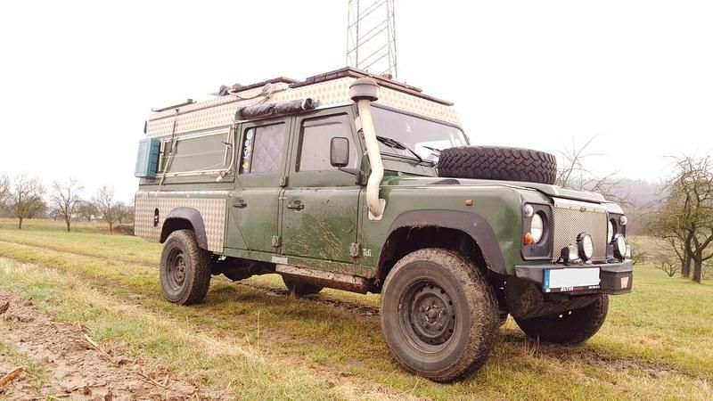 Gebraucht Land Rover Defender 113 PS (83 kW) 1998 Grün SUV