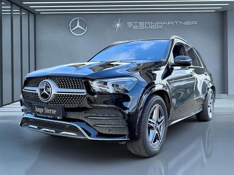 Obsidianschwarz Gebraucht 2022 Mercedes GLE350 AMG SUV | 52.449 € (Guter Preis) - Bild 1/3