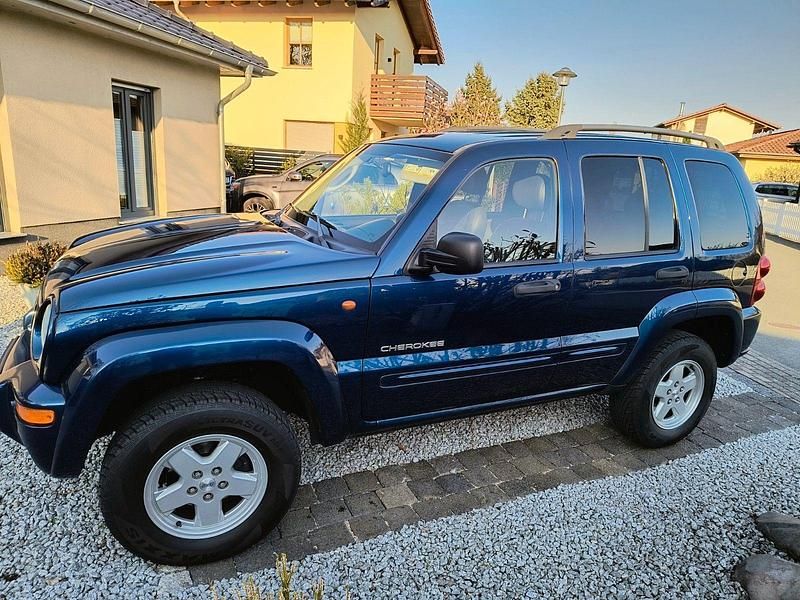 Gebraucht Jeep Cherokee Limited 204 PS (150 kW) 2004 Blau SUV