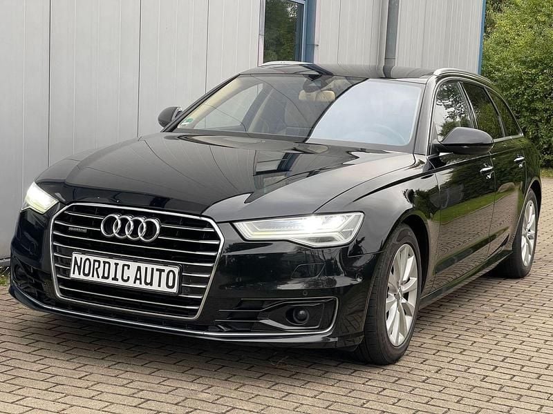 Brillantschwarz Gebraucht 2015 Audi A6 Ambiente Kombi | 15.995 € (Guter Preis) - Bild 1/4