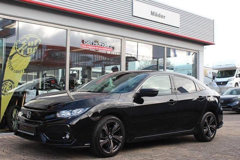 Gebraucht Honda Civic Elegance 129 PS (94 kW) 2018 Schwarz Limousine