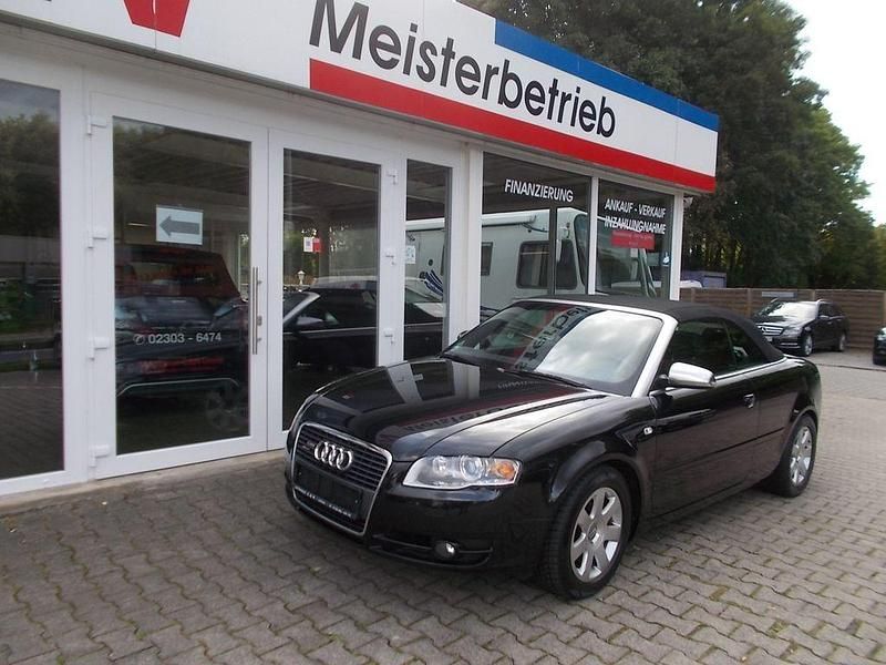 Schwarz Gebraucht 2007 Audi A4 Cabriolet S-Line Cabrio | 11.900 € (Etwas zu teuer) - Bild 1/4
