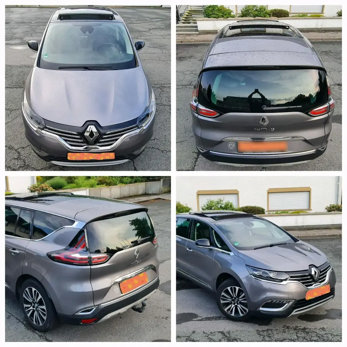 Gebraucht Renault Espace Bose Edition 160 PS (117 kW) 2016 Grau Van / Kleinbus