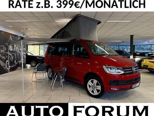 Kirschrot Gebraucht 2017 VW T6 Beach Van | 44.990 € (Teuer) - Bild 1/4