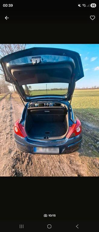 Gebraucht Opel Corsa Selection 69 PS (50 kW) 2011 Blau Kleinwagen