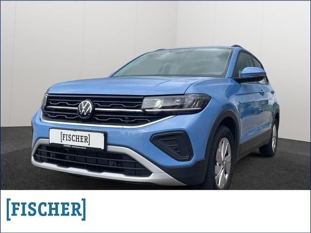 Clear blue metallic (metallic) Gebraucht 2024 VW T-Cross Life SUV | 23.349 € (Fairer Preis) - Bild 1/4