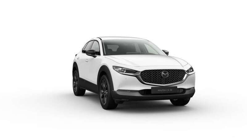 Arctic white Neu 2025 Mazda CX-30 Homura-Line SUV | 29.990 € - Bild 1/1