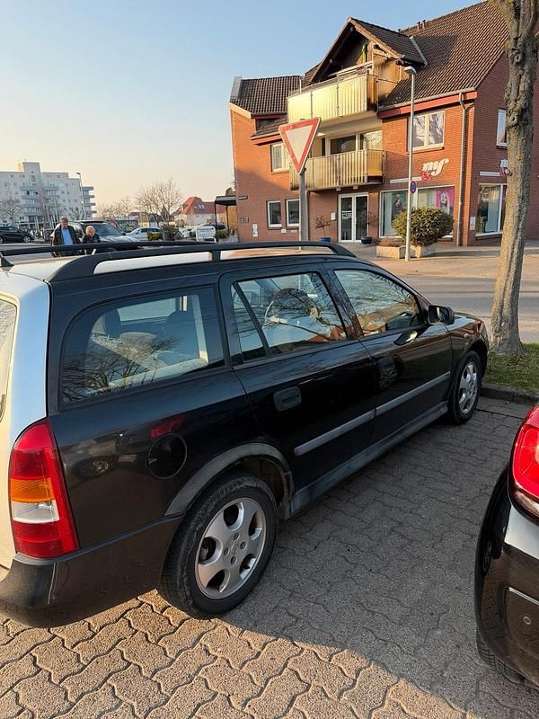 Gebraucht Opel Astra 101 PS (74 kW) 2000 Schwarz Kleinwagen