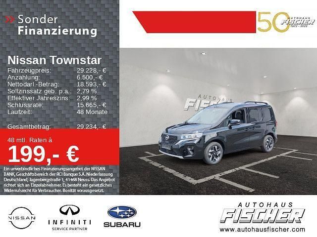 Schwarz Neu 2025 Nissan Townstar Tekna Van / Kleinbus | 26.900 € (Superpreis) - Bild 1/4