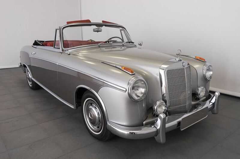 Grau Gebraucht 1959 Mercedes 220 SE Cabrio | 195.000 € - Bild 1/4