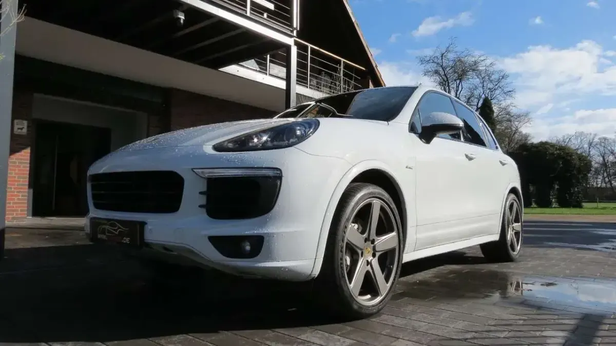 Gebraucht Porsche Cayenne S Diesel 385 PS (283 kW) 2017 Weiß SUV