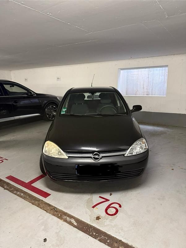 Schwarz Gebraucht 2002 Opel Corsa Kleinwagen | 690 € (Superpreis) - Bild 1/4