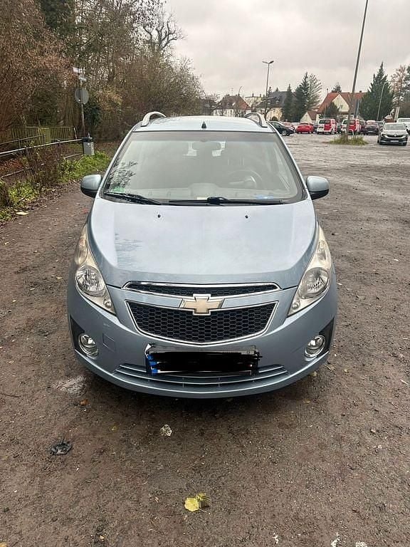 Gebraucht Chevrolet Spark LS 82 PS (60 kW) 2010 Blau Kleinwagen