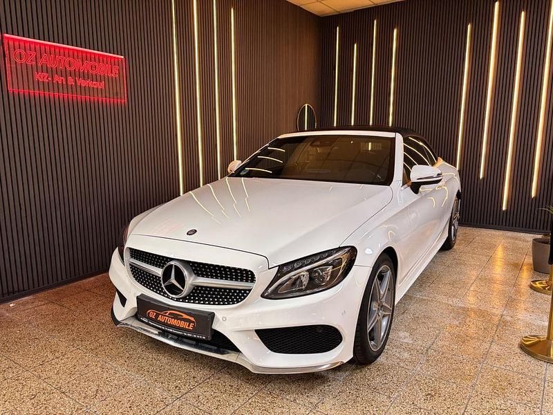 Gebraucht Mercedes C180 AMG 156 PS (114 kW) 2017 Weiß Cabrio