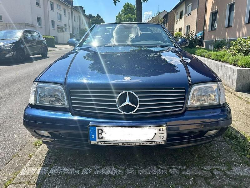 Gebraucht Mercedes SL320 224 PS (164 kW) 2001 Blau Cabrio