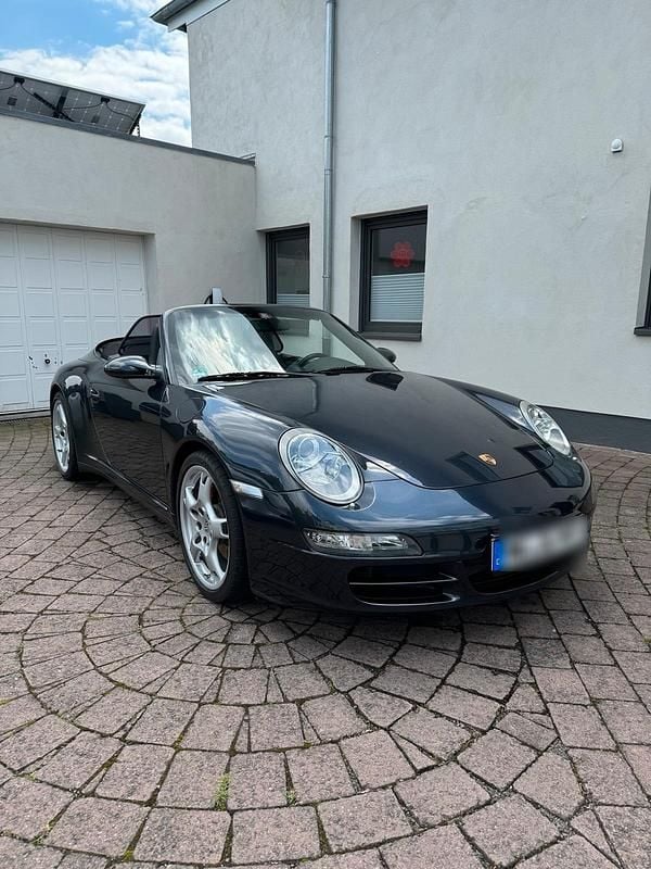 Blau Gebraucht 2006 Porsche 997 Cabrio | 44.000 € (Superpreis) - Bild 1/4