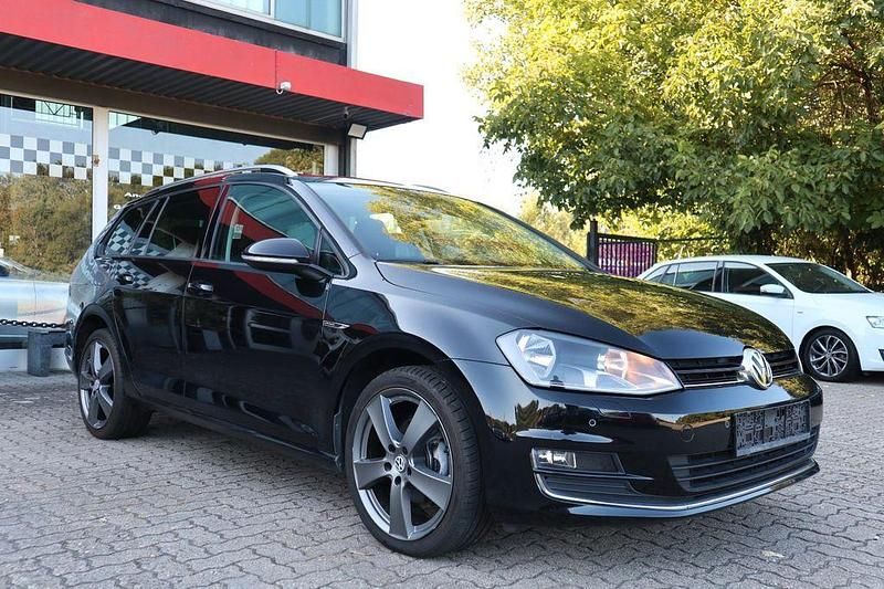 Schwarz Gebraucht 2015 VW Golf VII LOUNGE Kombi | 10.500 € (Superpreis) - Bild 1/4
