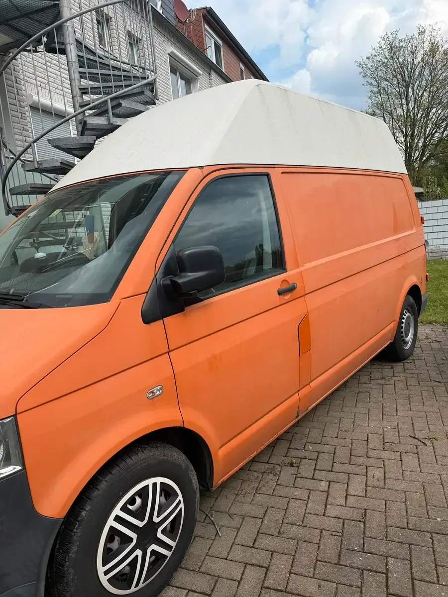 Usado VW Transporter 130 HP (95 kW) 2009 Laranja Van
