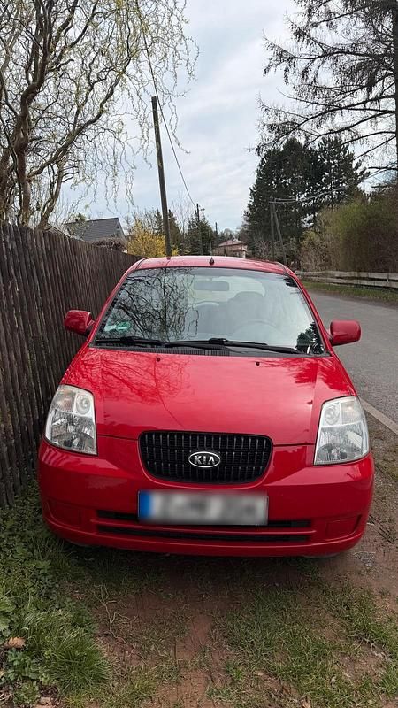 Gebraucht Kia Picanto LX 65 PS (47 kW) 2006 Rot Kleinwagen