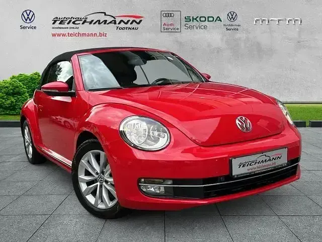 Gebraucht VW Beetle Cabriolet Design 105 PS (77 kW) 2013 Rot Cabrio