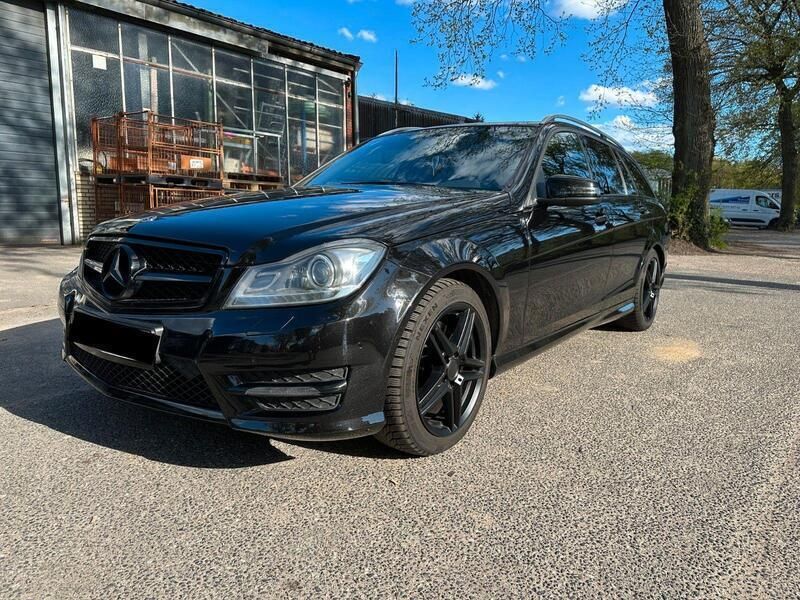 Schwarz Gebraucht 2013 Mercedes C350 AMG Kombi | 11.500 € (Guter Preis) - Bild 1/4