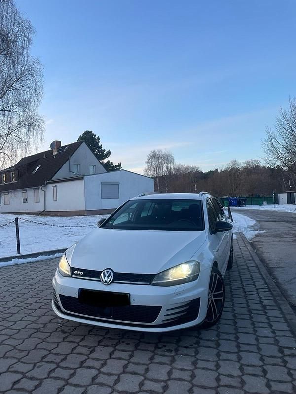Gebraucht VW Golf VII GTD 184 PS (135 kW) 2017 Weiß Kombi