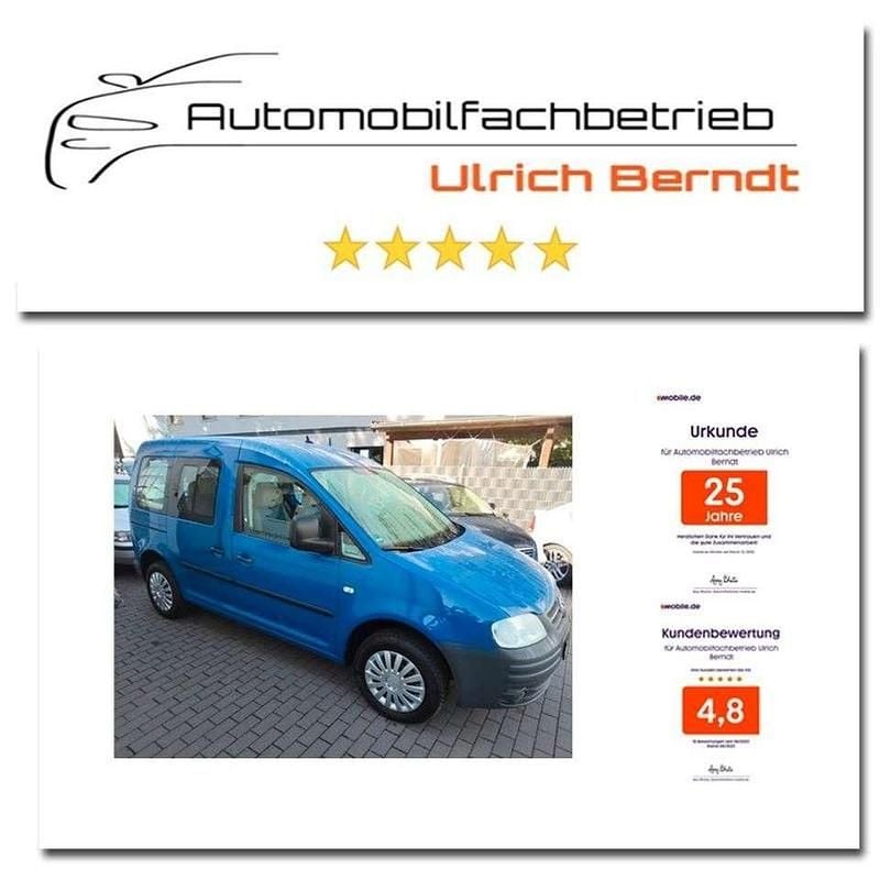 Blau Gebraucht 2006 VW Caddy Van / Kleinbus | 5.450 € (Fairer Preis) - Bild 1/3