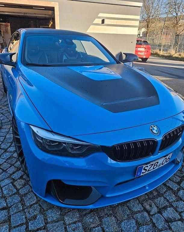 Blau Gebraucht 2018 BMW M4 Cabriolet Performance Cabrio | 57.700 € (Etwas zu teuer) - Bild 1/3