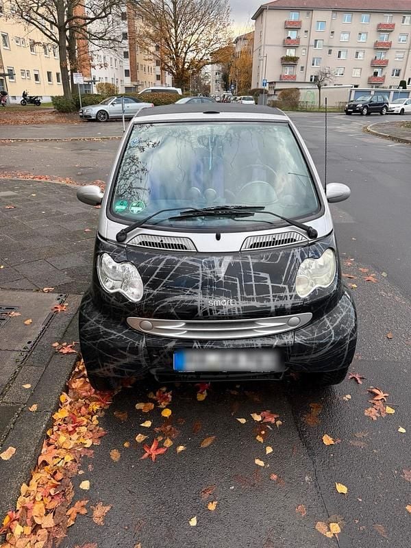 Schwarz Gebraucht 2002 Smart ForTwo Cabrio Cabrio | 1.200 € (Fairer Preis) - Bild 1/4