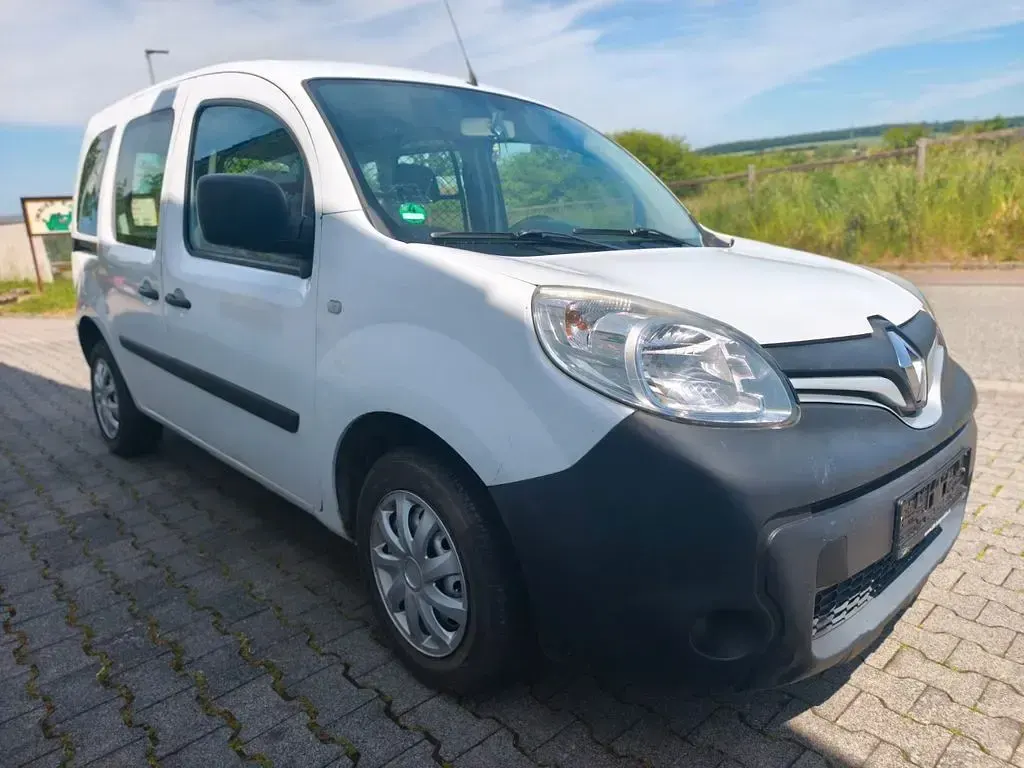 Gebraucht Renault Kangoo Basis 75 PS (55 kW) 2014 Weiß Van / Kleinbus