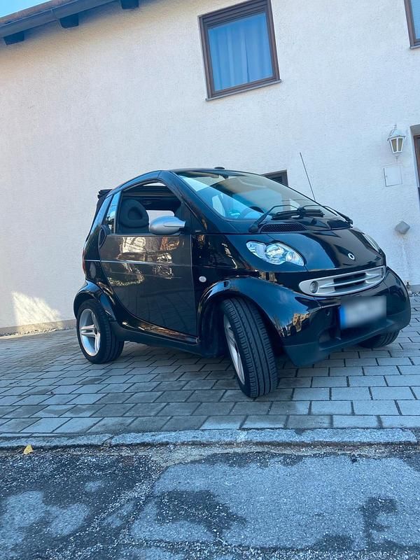 Gebraucht Smart ForTwo Cabrio 61 PS (44 kW) 2004 Schwarz Cabrio