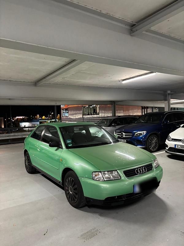 Grün Gebraucht 1999 Audi A3 Kleinwagen | 590 € (Superpreis) - Bild 1/4