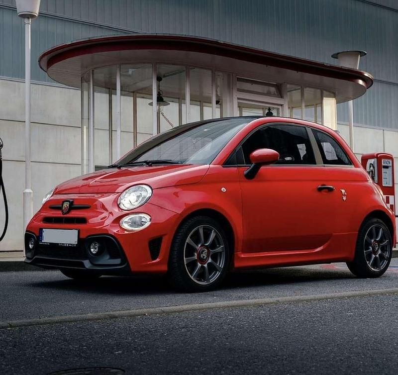Usata Abarth 500C 145 CV (106 kW) 2017 Rosso Cabrio