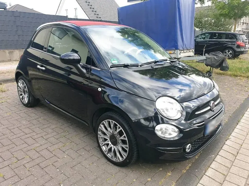 Gebraucht Fiat 500C Lounge 85 PS (62 kW) 2018 Schwarz Cabrio