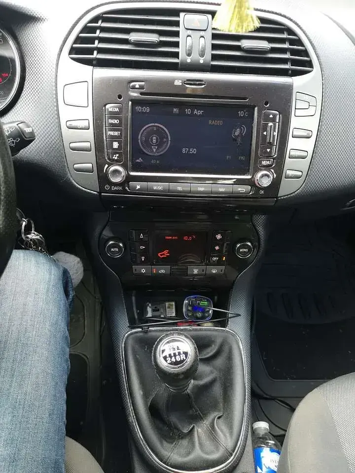 Gebraucht Fiat Bravo 90 PS (66 kW) 2010 Grau Kleinwagen