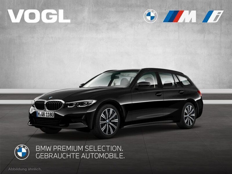 Saphirschwarz Gebraucht 2020 BMW 320 Sport Line Kombi | 26.470 € (Superpreis) - Bild 1/4