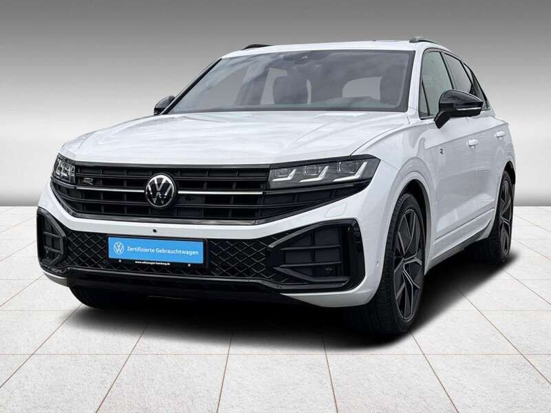 0q pure white Gebraucht 2023 VW Touareg R-line SUV | 76.991 € (Teuer) - Bild 1/4