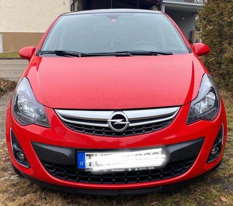Gebraucht Opel Corsa 131 PS (96 kW) 2011 Rot Kleinwagen