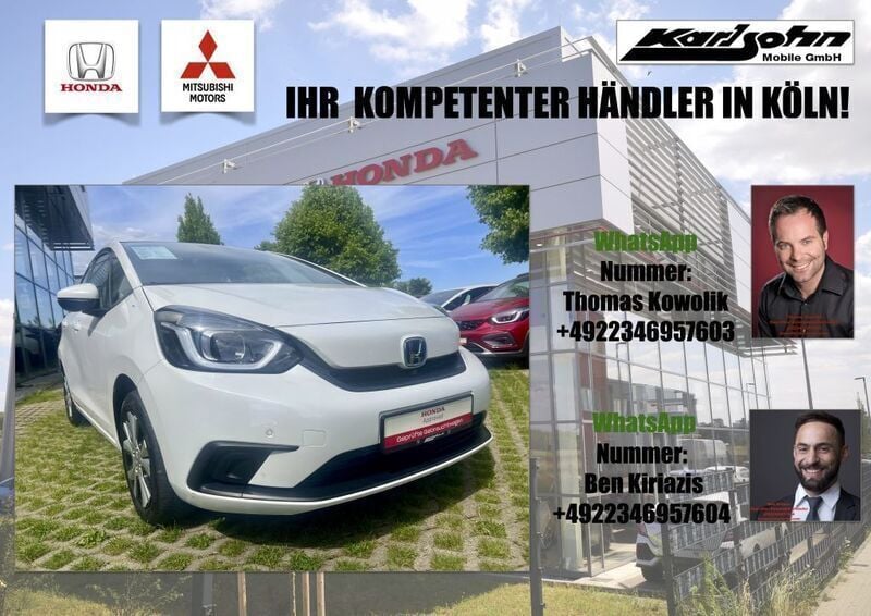 Weiß Gebraucht 2021 Honda Jazz Elegance Kleinwagen | 15.990 € (Guter Preis) - Bild 1/3
