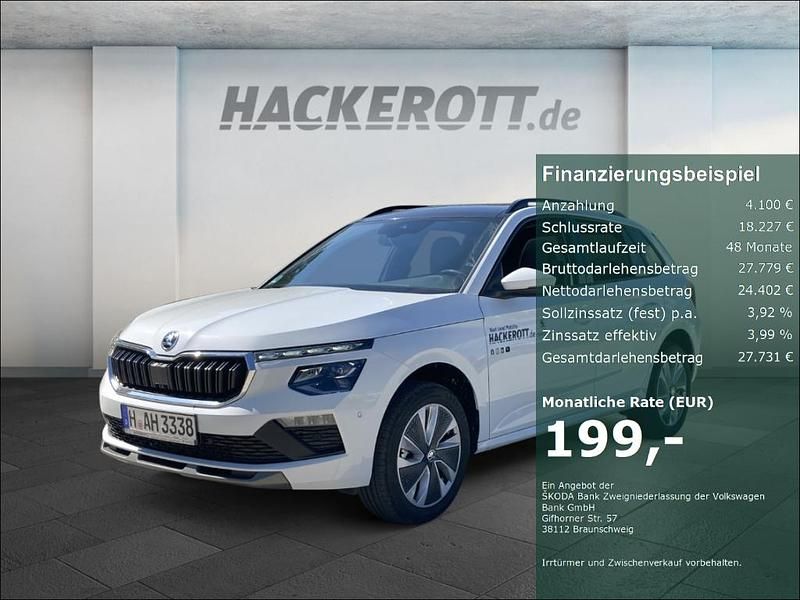 Weiß Gebraucht 2024 Skoda Kamiq Selection SUV | 29.750 € (Etwas zu teuer) - Bild 1/4
