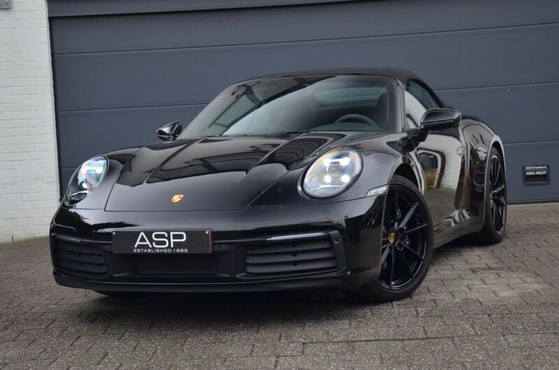 Schwarz Gebraucht 2022 Porsche 911 Carrera Cabriolet Sport Cabrio | 119.950 € (Superpreis) - Bild 1/4