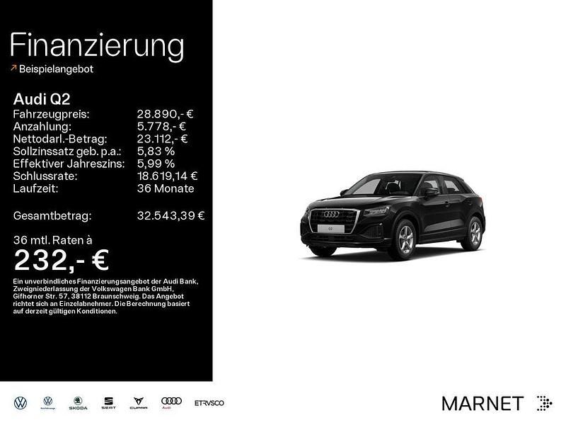 Gebraucht Audi Q2 150 PS (110 kW) 2024 Schwarz SUV