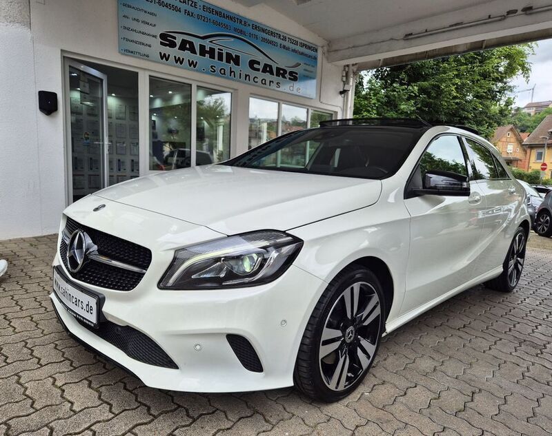 Calcitweiss unilack Gebraucht 2017 Mercedes A250 Limousine | 20.950 € (Fairer Preis) - Bild 1/4