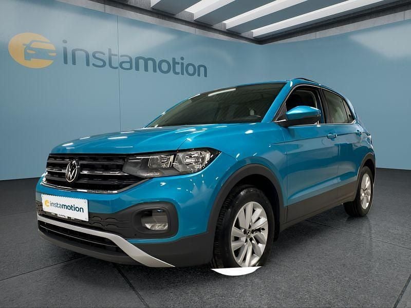 Grün Gebraucht 2022 VW T-Cross SUV | 16.349 € (Superpreis) - Bild 1/4