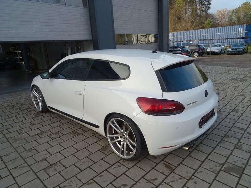 Gebraucht VW Scirocco Sportline 160 PS (117 kW) 2009 Weiß Coupé