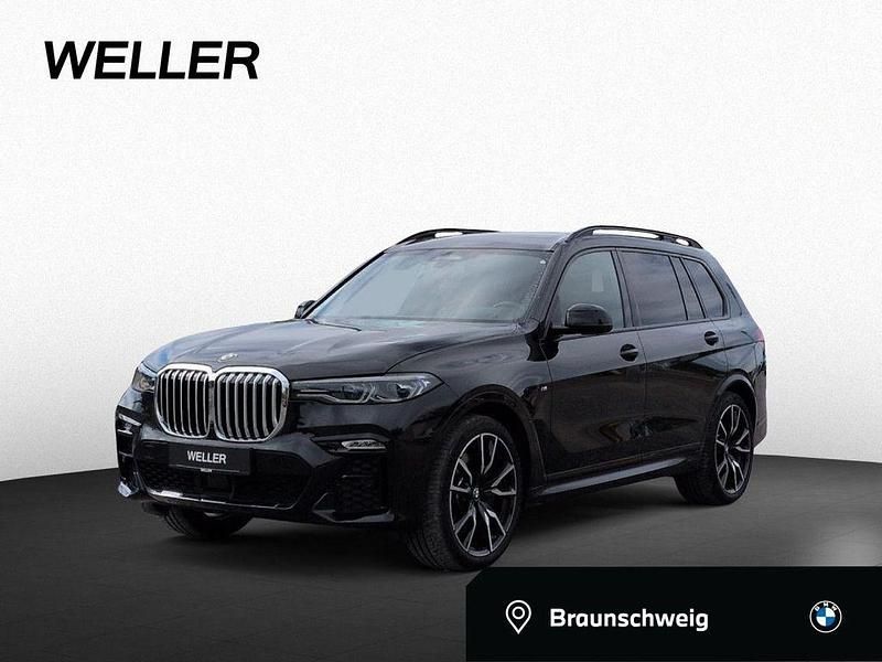 Black sapphire (schwarz) Gebraucht 2021 BMW X7 M Sport SUV | 59.990 € (Guter Preis) - Bild 1/4
