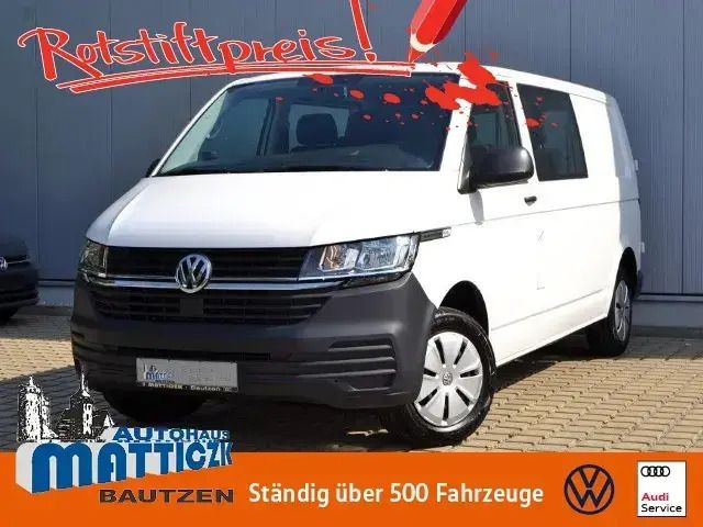 Weiß (candyweiß) Gebraucht 2020 VW T6.1 Comfortline Van | 26.790 € (Teuer) - Bild 1/4