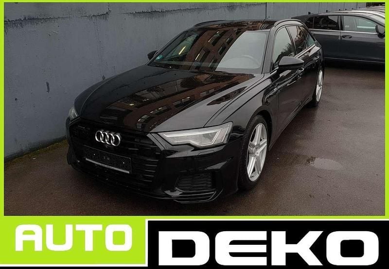 Mythosschwarz metallic Gebraucht 2019 Audi A6 S-Line Kombi | 26.970 € (Superpreis) - Bild 1/4